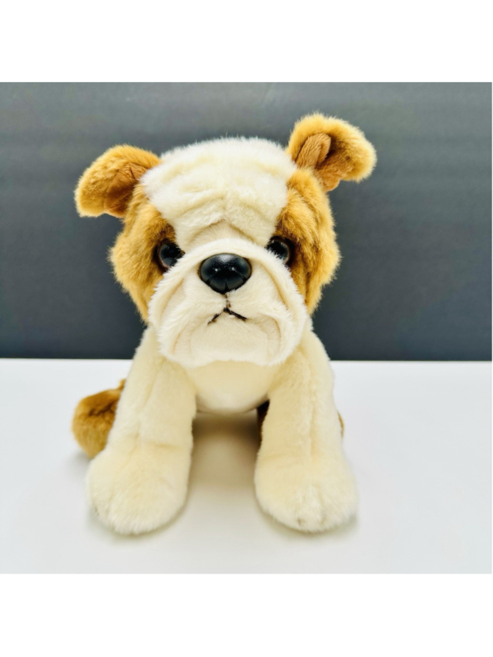 Ganz Bulldog Plush Stuffed Animal Soft Toy 12 Inch Heritage Collection